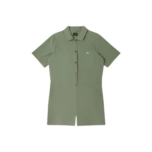 Lee Jumpsuit Women's Light Olive Green