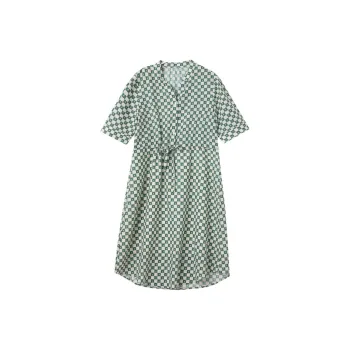 Dme Short Sleeved Dresses Women's Algae Green