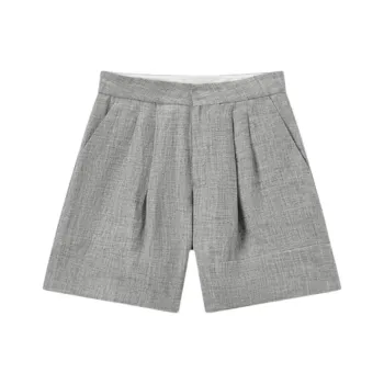 DEGAIA SS24 Casual Shorts Women's Gray