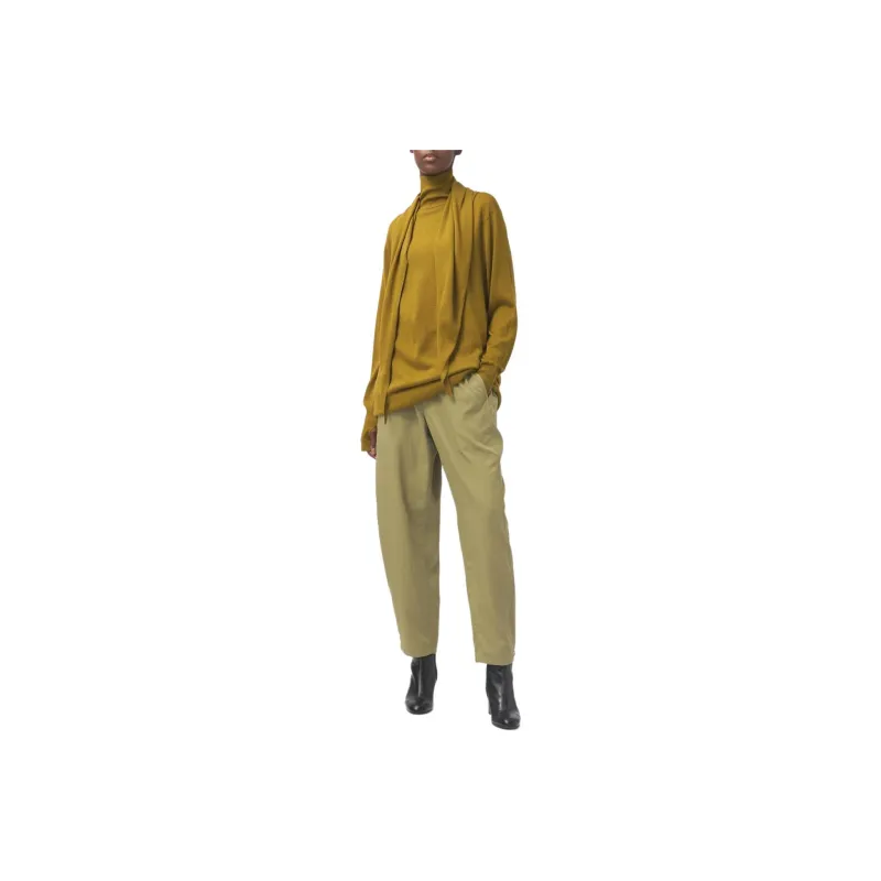 UNIQLO U Collection Long-Sleeved Dresses Women's Mustard-0