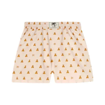PALM ANGELS Mini Bear Monogram Shorts