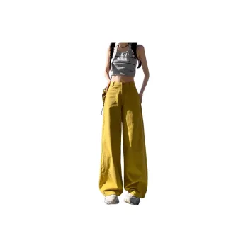 LCEVHZ'S Jeans Women's Lemon