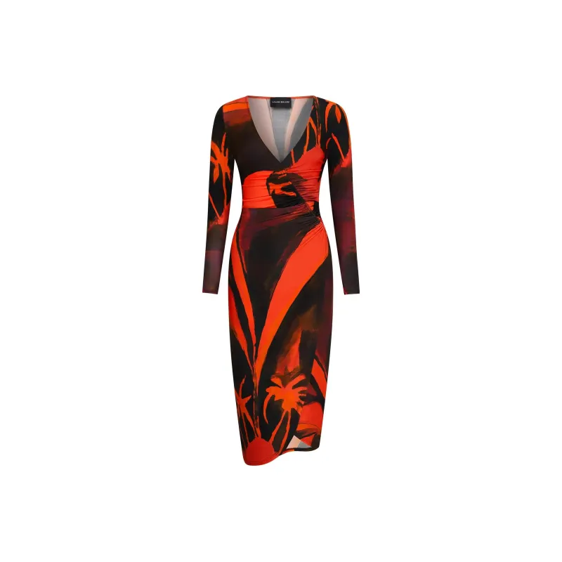 Louisa Ballou Summer Solstice Midi Dress-0