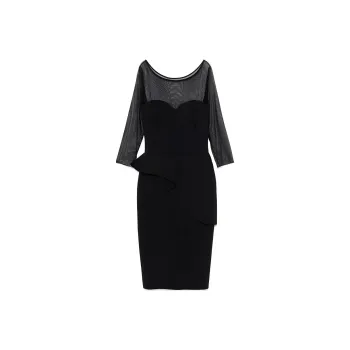 CHIARA BONI La Petite Robe Skip Illusion Midi Dress