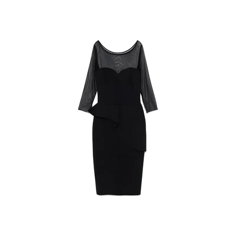 CHIARA BONI La Petite Robe Skip Illusion Midi Dress-0