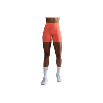 Nike Universa Women's Medium Support High Waisted 5' Biker Shorts With Pockets