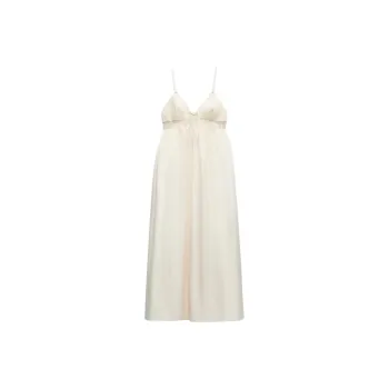 ZARA Slip Dresses Women's White