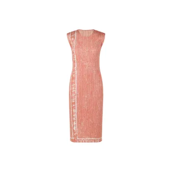 PLEATS PLEASE ISSEY MIYAKE Sleeveless Dresses Women's Pink