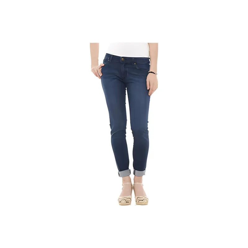 Burberry SS23 Jeans Women's Dark Blue-0
