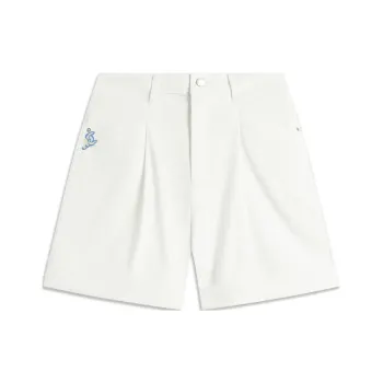 LiNing x Disney Casual Shorts Women's Imitation White Denim
