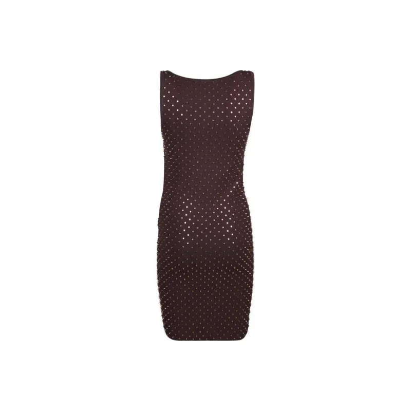 MICHAEL KORS Sleeveless Dress Women's Brown-0