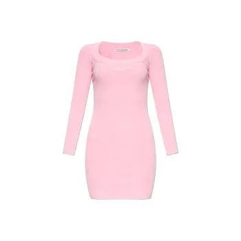 Alexander Wang Long Sleeved Dresses Women's Pink