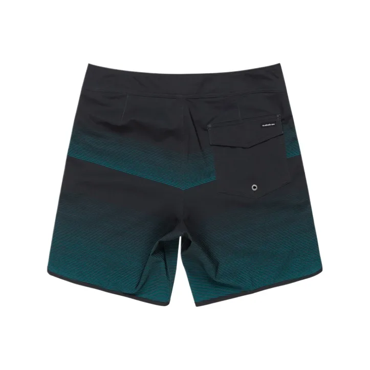 Quiksilver Surfsilk Scallop Beach Shorts Men's Turquoise-2
