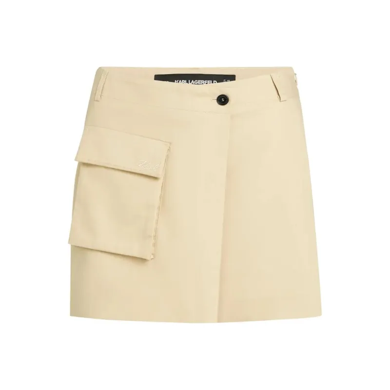 Karl Lagerfeld Patch pocket Skort-0