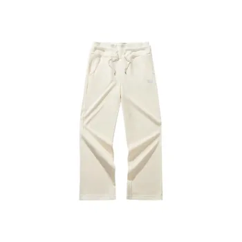 Anta Life Collection Sports Life Collection Knitted Sweatpants Women's Vanilla Ecru