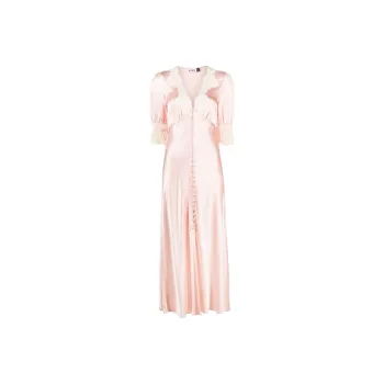 Rixo Long-Sleeved Dresses Women's Pink