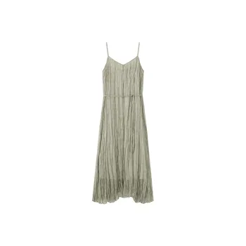 THE SEA LIFE Slip Dress Women's Shimmer Green