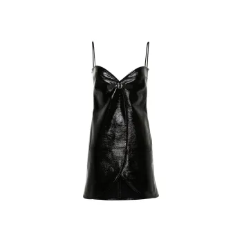 COURREGES Ellipse Vinyl Dress