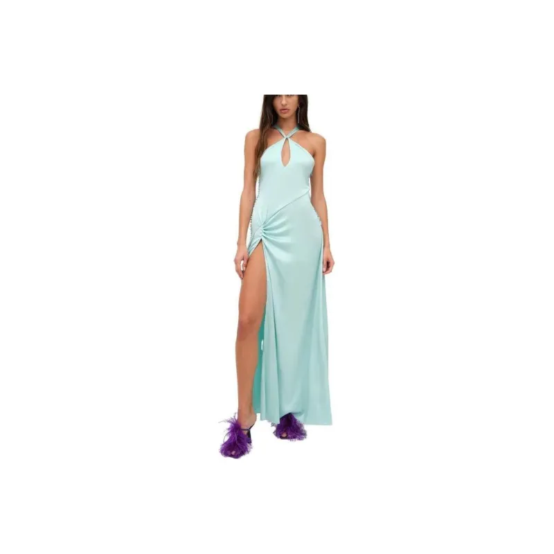 FOR LOVE & LEMONS Sleeveless Dresses Women's Light Blue-0