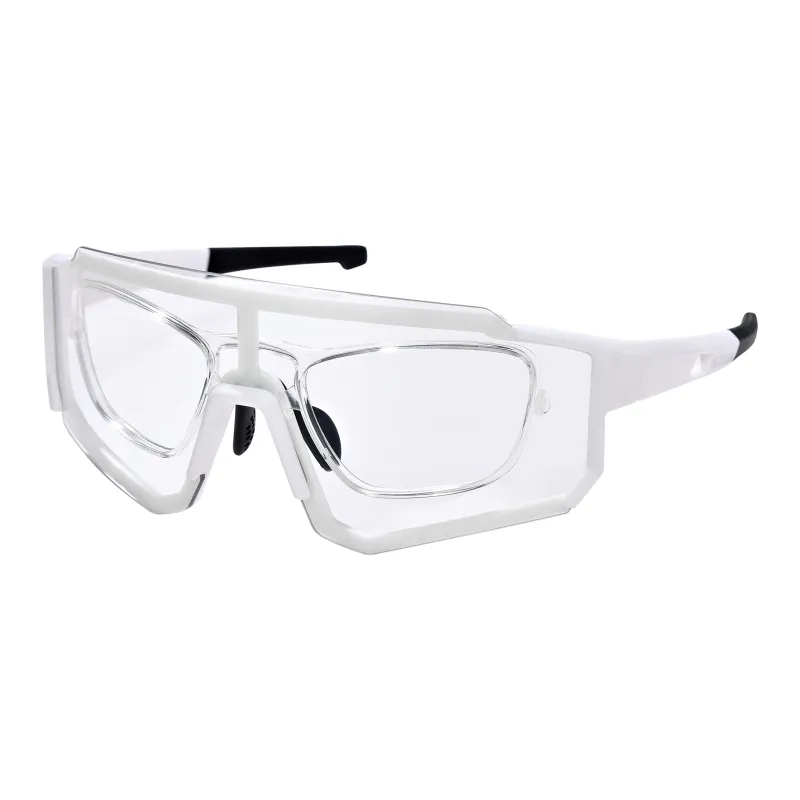 CAMELCROWN TR/Memory Plastic Silicone Irregular Shape Sunglasses Unisex-3