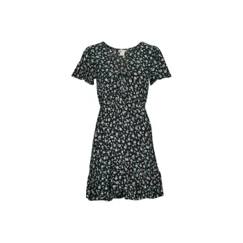 BILLABONG Short Sleeved Dresses Women's Black