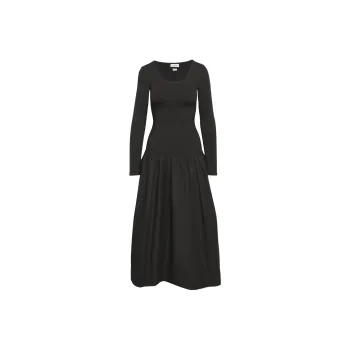 ARITZIA Babaton Guild Dress Long-Sleeved Dresses Women's Black