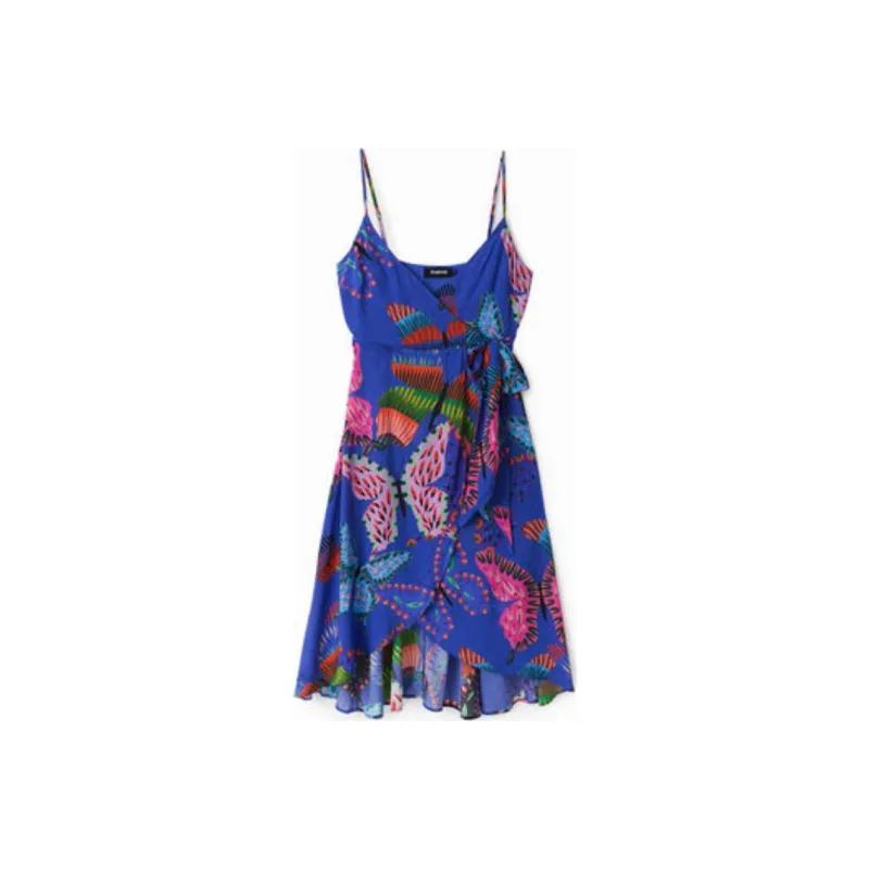 Desigual Slip Dress Women's Blue-0