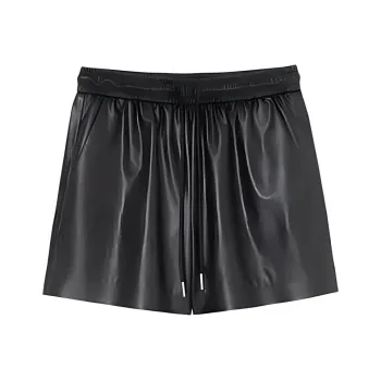 Orange Desire Casual Shorts Women's Elegant Black