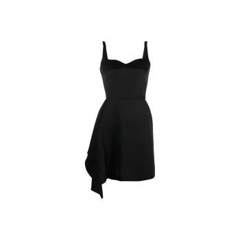 Alexander McQueen Sleeveless Dresses Women's Black