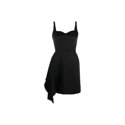 Alexander McQueen Sleeveless Dresses Women's Black