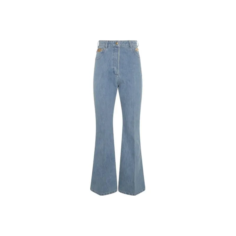 Patou Organic denim Flared Jeans-0