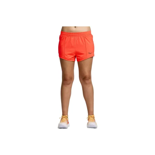 Saucony Outpace 3 Casual Shorts Women's Orange
