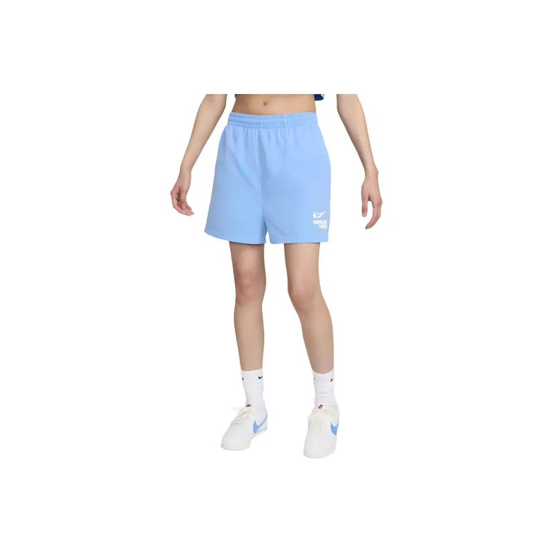 Nike Women's Woven Shorts Casual Shorts Women's University Blue-0