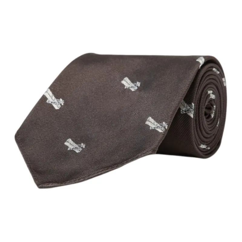 Polo Ralph Lauren Mulberry Silk Ties Men's Brown-1