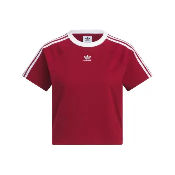 Adidas Originals Raglan Sleeve T Shirt Women's Burgundy