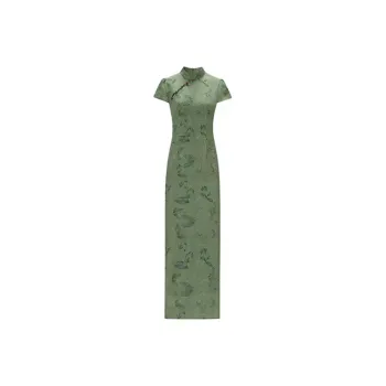 COVT Short Sleeved Dresses Women's Green