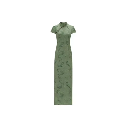 COVT Short Sleeved Dresses Women's Green