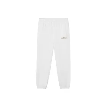 LACOSTE Auspicious Snake New Year Collection Knitted Sweatpants Women's Ecru