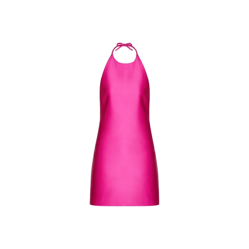 Valentino Techno Mini Dress 'Pink'-0