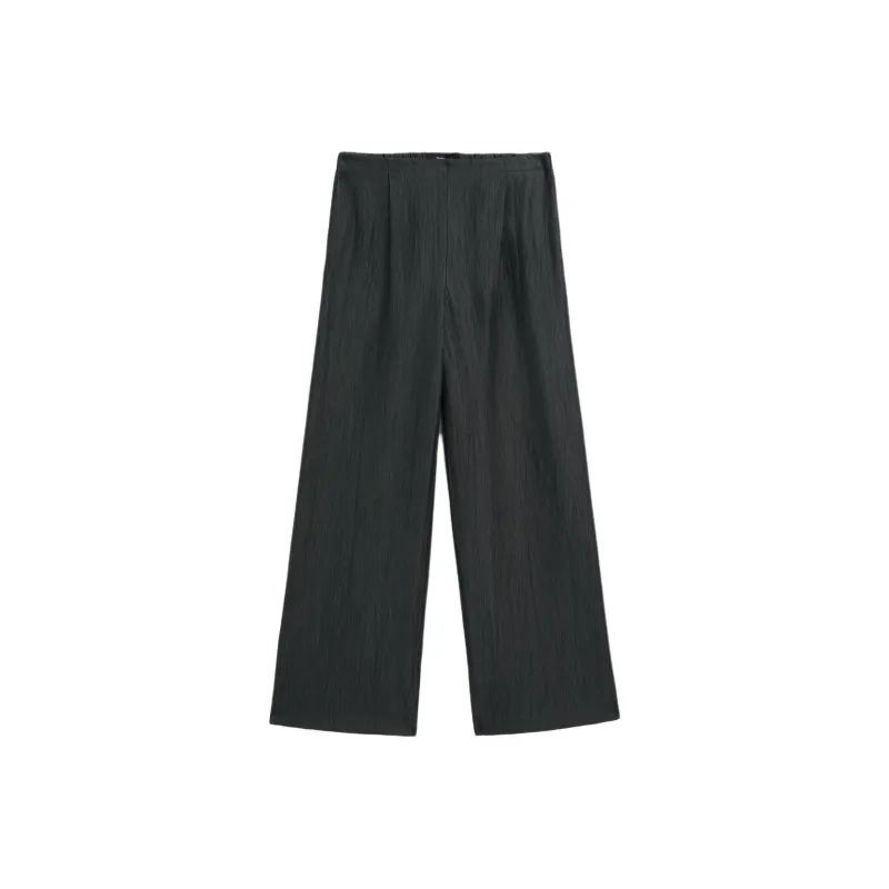 Massimo Dutti Casual Pants Women's Dark Green-0