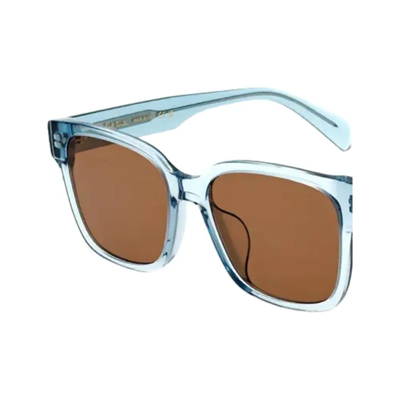 Paul Smith Plate Frame Square Sunglasses Unisex Blue-2