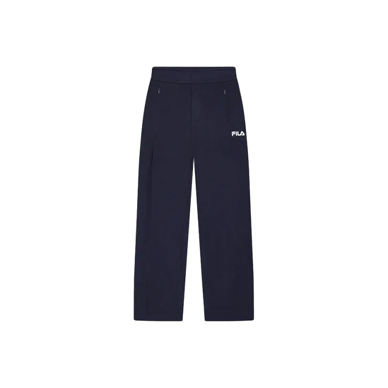 FILA Knitted Sweatpants Women's Hero Blue-0
