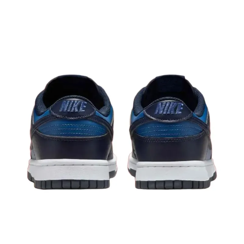Nike Dunk Anti Slip Wear Resistant Low Top Skateboard Shoes Men's Blue-4