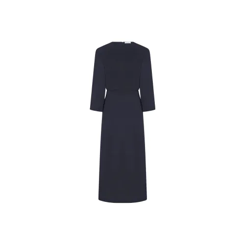THE ROW Long-Sleeved Dresses Women's Blue