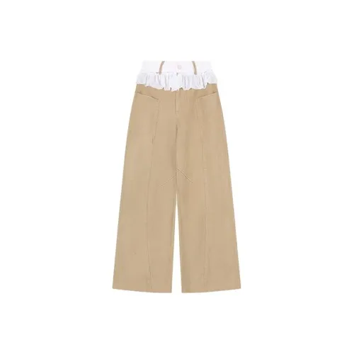 HUINIAN Jeans Women's Khaki