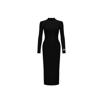 The Kript Long-Sleeved Dresses Women's Black