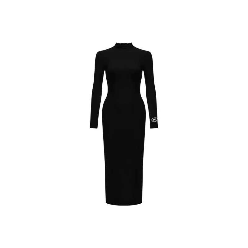 The Kript Long-Sleeved Dresses Women's Black-0