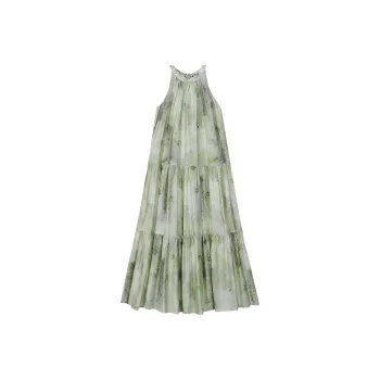 The Plums Are Cooked Summer Sleeveless Dress Women's