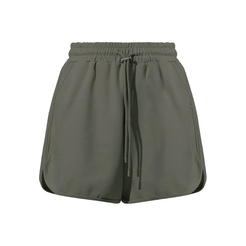 THE SEA LIFE Casual Shorts Women's Green Khaki-0