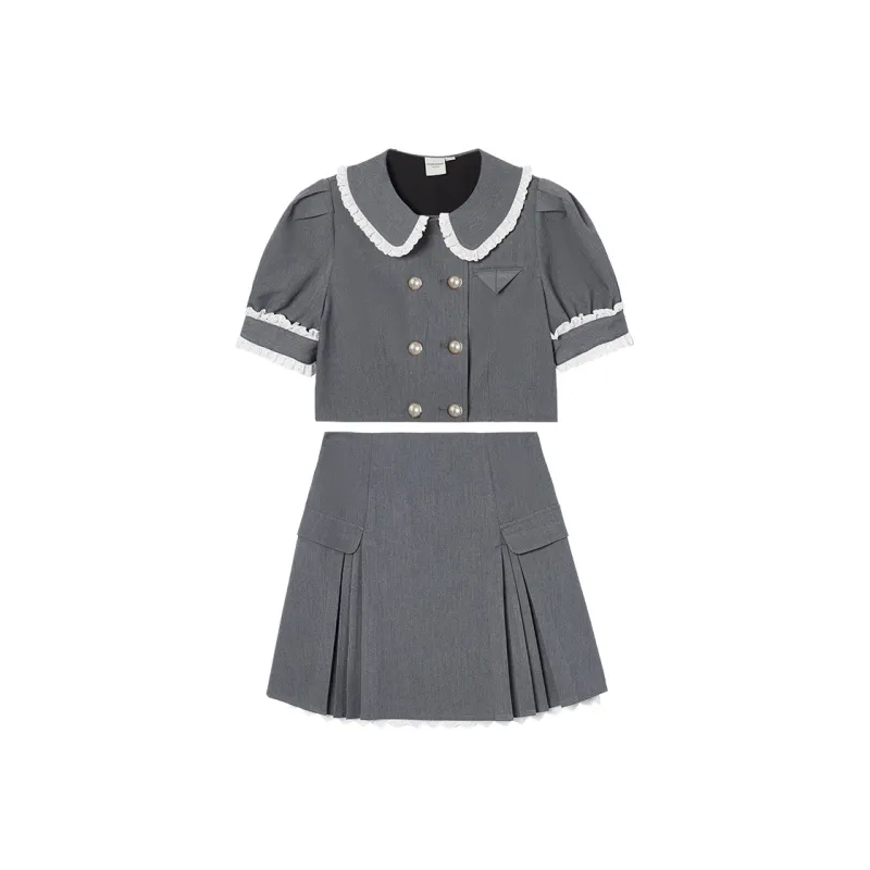 EPTISON WOMAN Two Piece Skirt Sets Women's-2